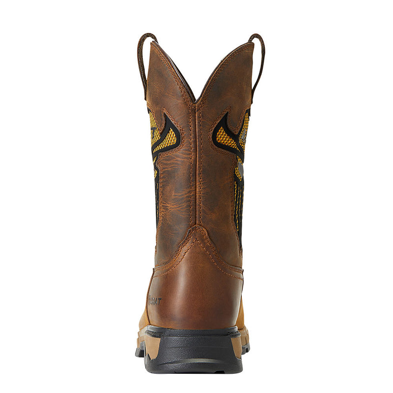 Ariat Men's Rebar Flex Western VenTEK Incognito Dark Earth Soft Toe Work Boot