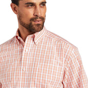 Ariat Men's Yan Classic Fit Wrinkle Free Classic Fit Short Sleeve Button Down Shirt