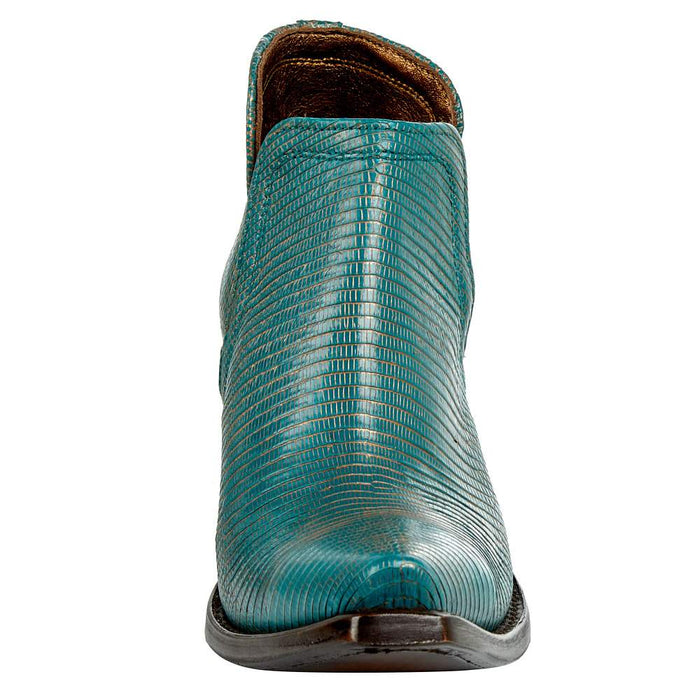 Ariat Women's Turquoise Metallic Lizard Dixon Western Boot