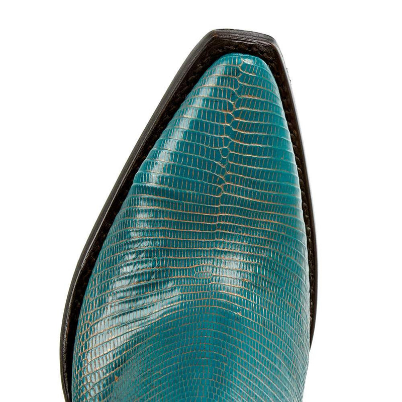Ariat Women's Turquoise Metallic Lizard Dixon Western Boot