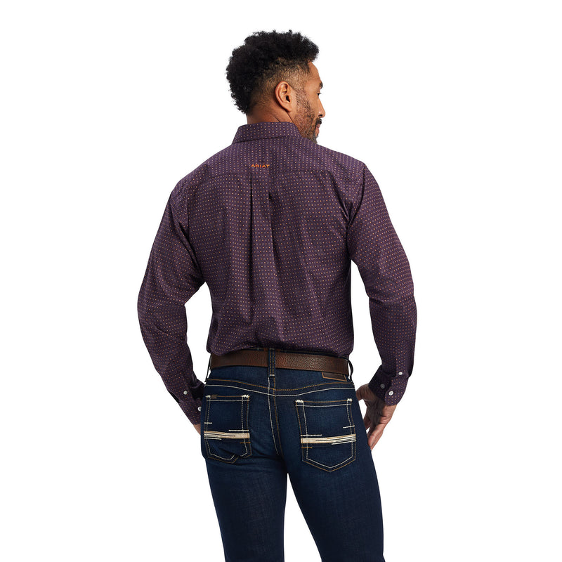 Ariat Mens Dylen Claret Fitted Shirt