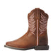 Ariat Kids Rowdy Brown Firecatcher Cowboy Boot