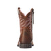 Ariat Kids Rowdy Brown Firecatcher Cowboy Boot