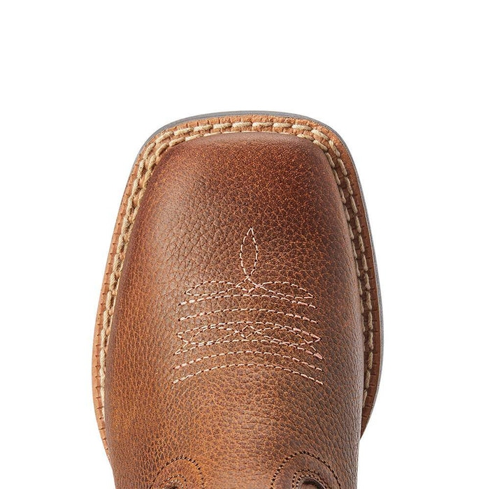 Ariat Kids Rowdy Brown Firecatcher Cowboy Boot