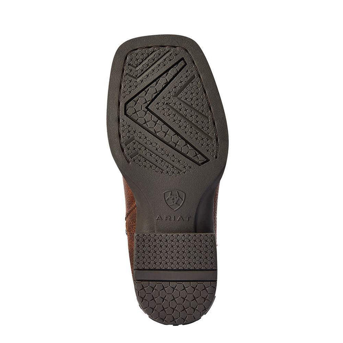 Ariat Kids Rowdy Brown Firecatcher Cowboy Boot