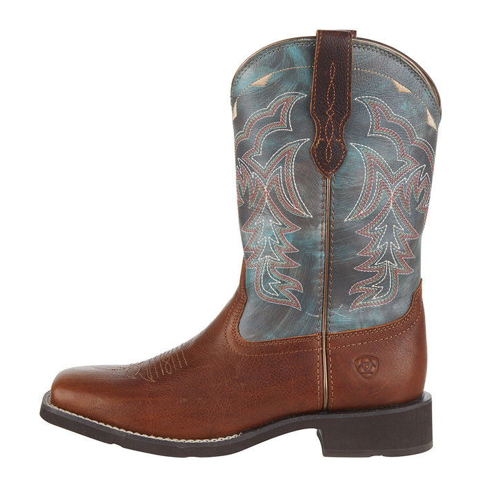 Ariat Women's Delilah Brown/Teal Boot