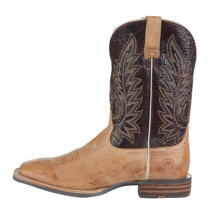 Ariat Men's Ridin High Western Boots - Pecan Brown