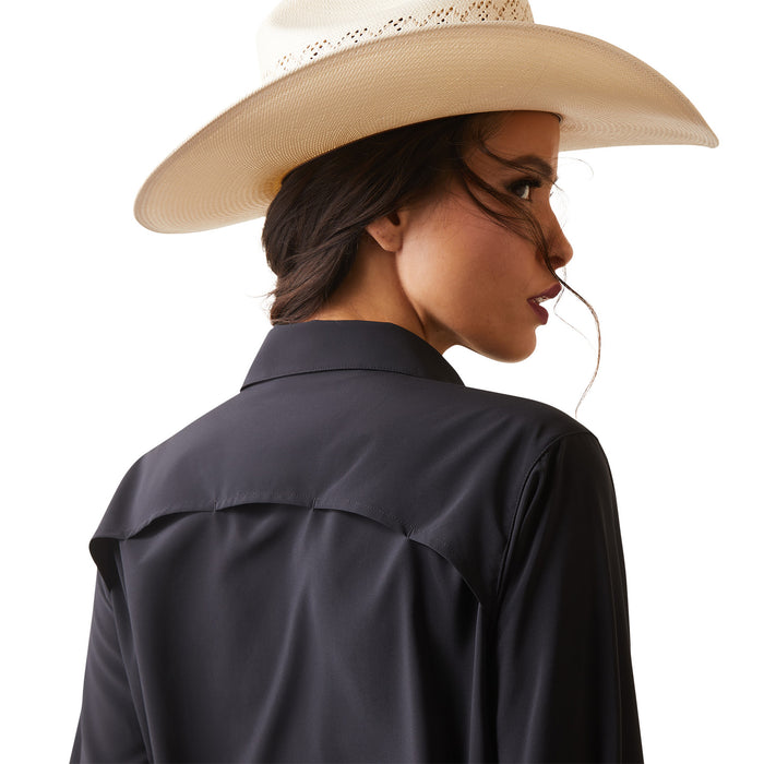 Ariat Women's VentTek Stretch Long Sleeve Black Shirt