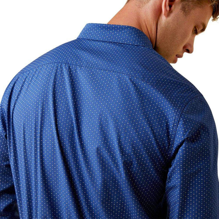 Ariat Men's Ditsy Stretch Modern Fit Button Down