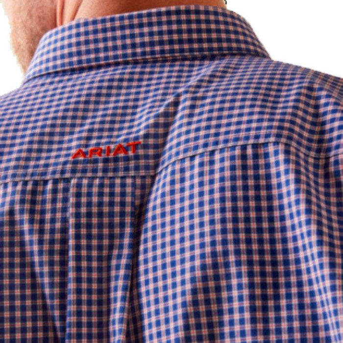 Ariat Mens Pro Series Blue Louis Classic Fit Shirt
