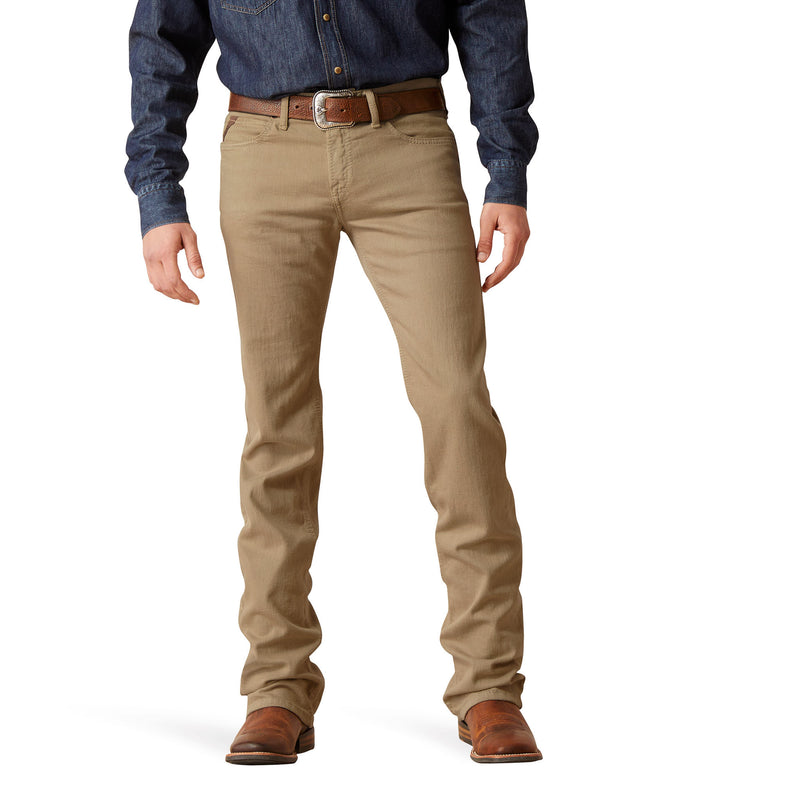Ariat Men's Dark Khaki M7 Grizzly Straight Jeans