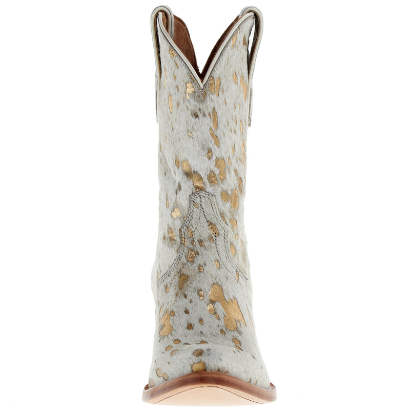 Ariat Women's Bandida White Metallic Hair On Bootie