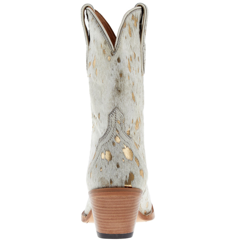 Ariat Women's Bandida White Metallic Hair On Bootie