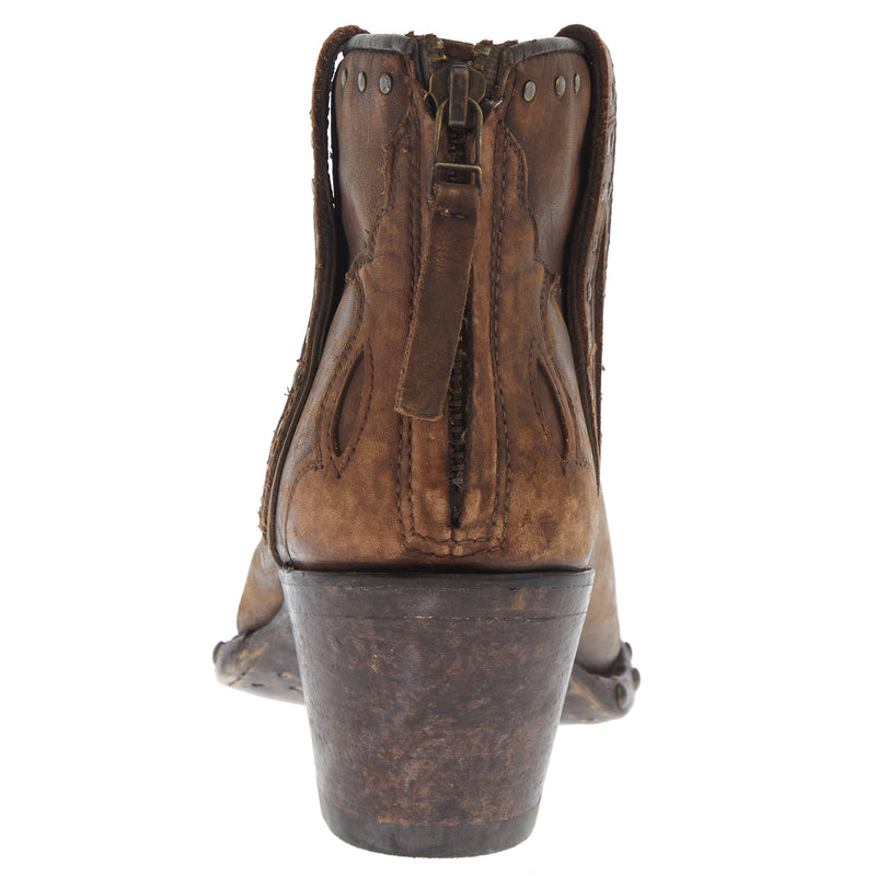 Ariat Women's Greeley Naturally Distressed Brown Bootie