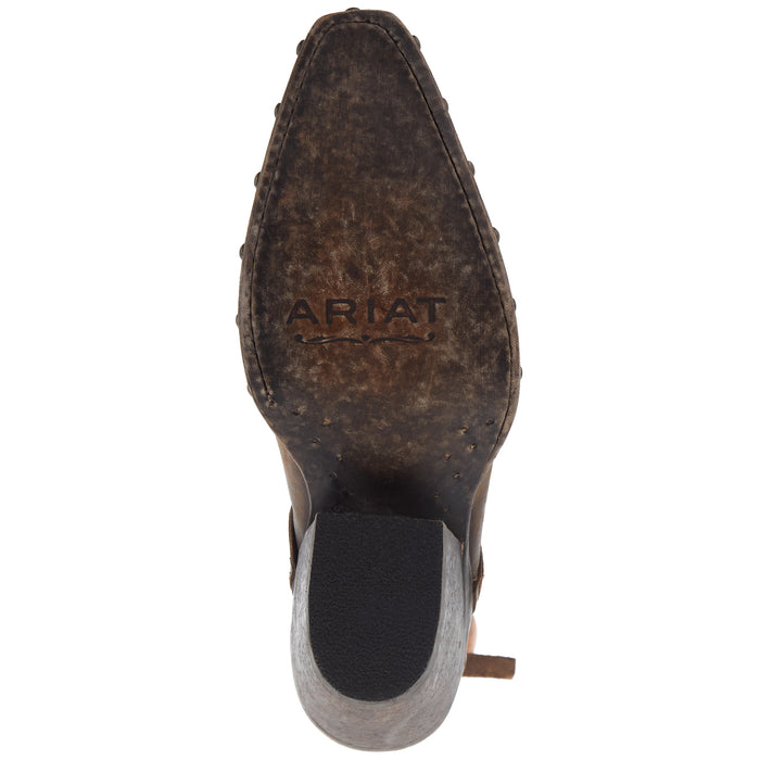 Ariat Women's Greeley Naturally Distressed Brown Bootie