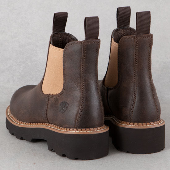Ariat Women's Fatbaby Chelsea Worn Hickory Boot