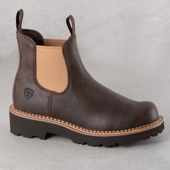 Ariat Women's Fatbaby Chelsea Worn Hickory Boot