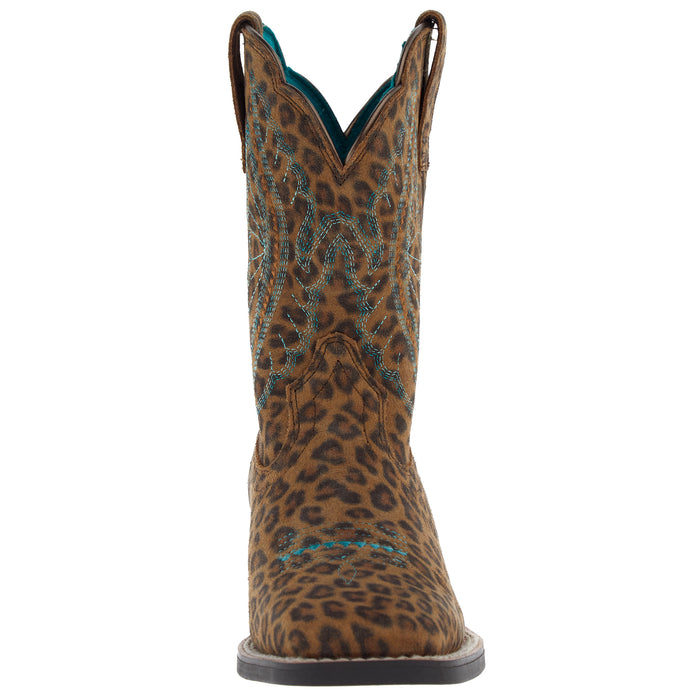 Ariat Kids Primetime Faded Leopard Boot - Main Image