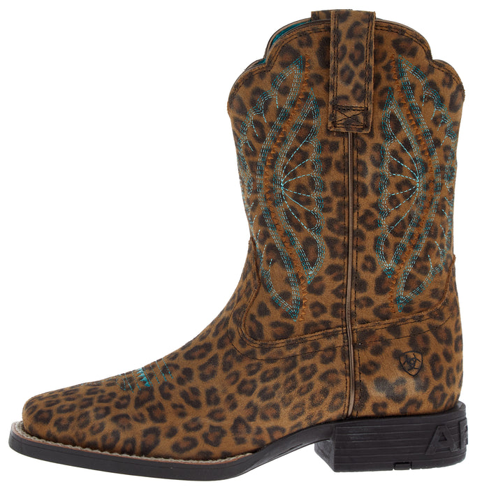 Ariat Kids Primetime Faded Leopard Boot