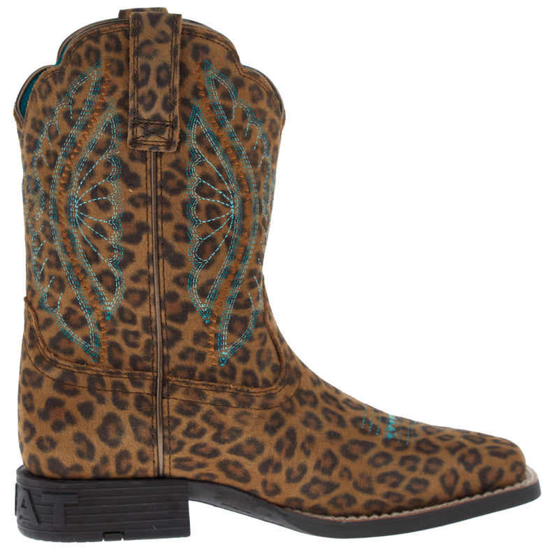 Ariat Kids Primetime Faded Leopard Boot
