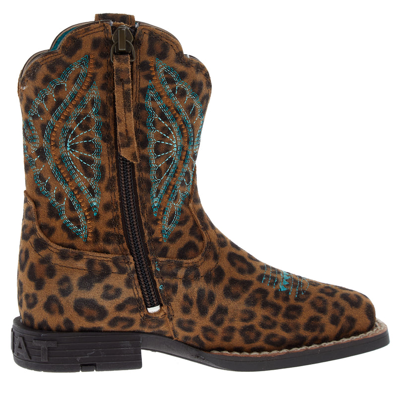 Ariat Toddlers Primetime Easy Fit Faded Leopard Boot
