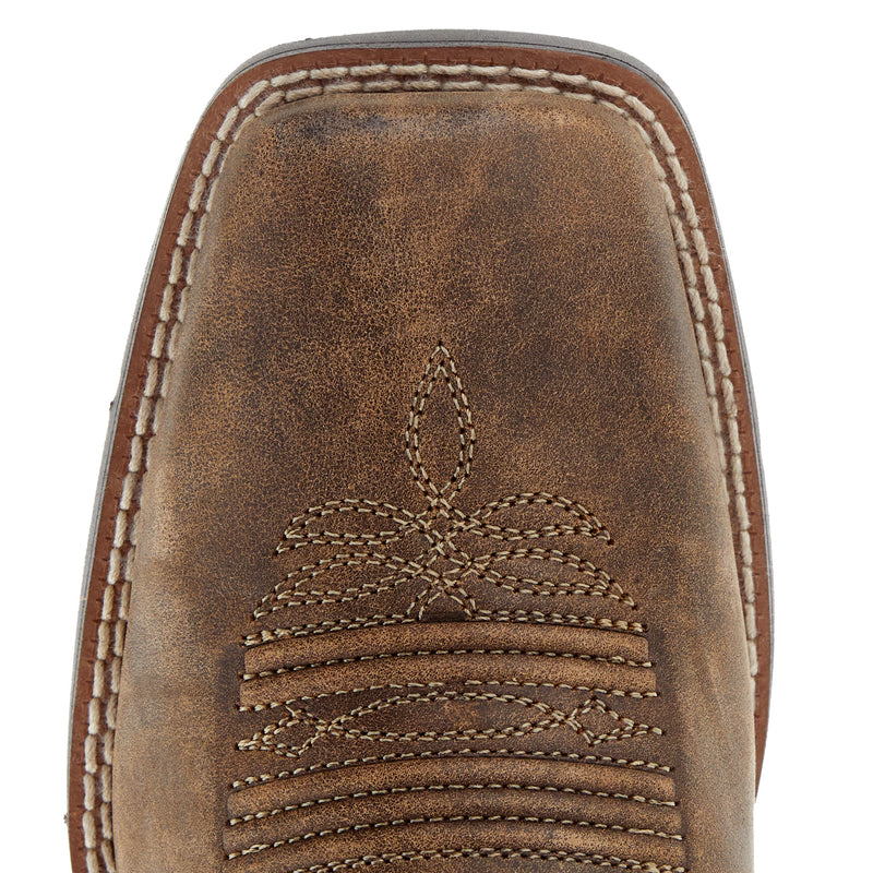 Ariat Women's Round Up Brown 11in. Copper Blanket Embossed Boot