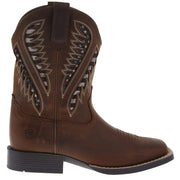 Ariat Kids Quickdraw Venttek Distressed Brown Boot