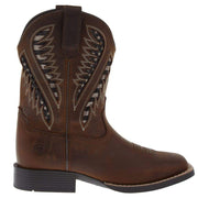 Ariat Kids Quickdraw Venttek Distressed Brown Boot