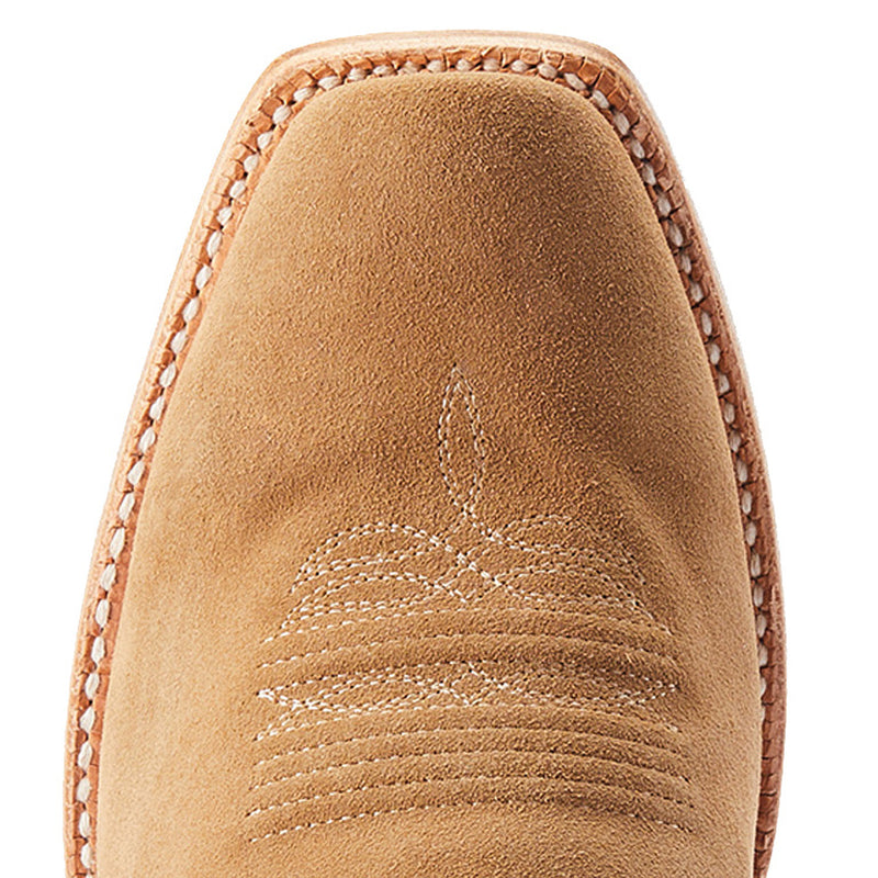 Ariat Mens Futurity Showman Dijon Roughout Navy Top Cutter Toe