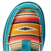 Ariat Women's Suede and Turquoise Serape Cruiser