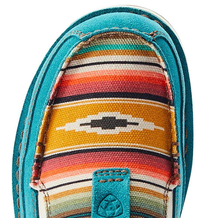 Ariat Women's Suede and Turquoise Serape Cruiser