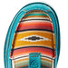 Ariat Women's Suede and Turquoise Serape Cruiser
