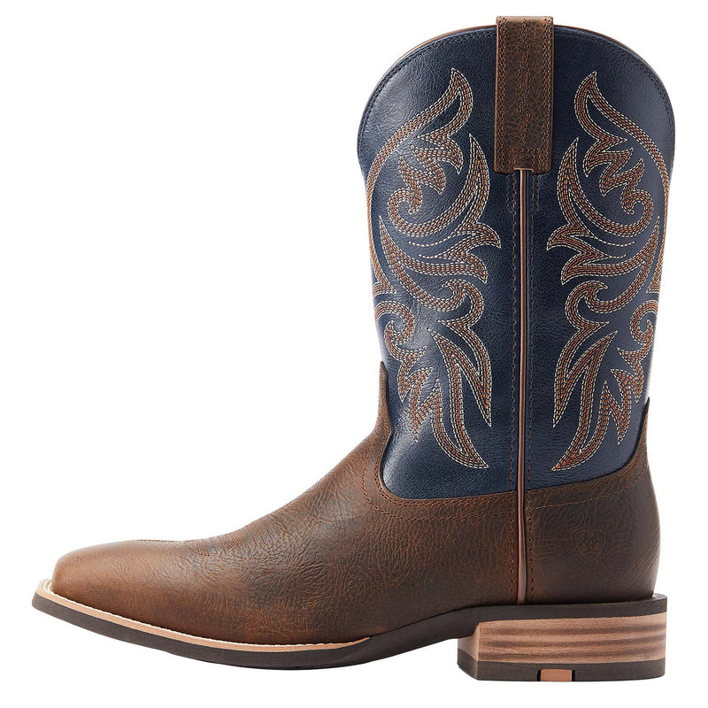 Ariat Men's Slingshot Rowdy Rusty Dark Denim Square Toe Boot