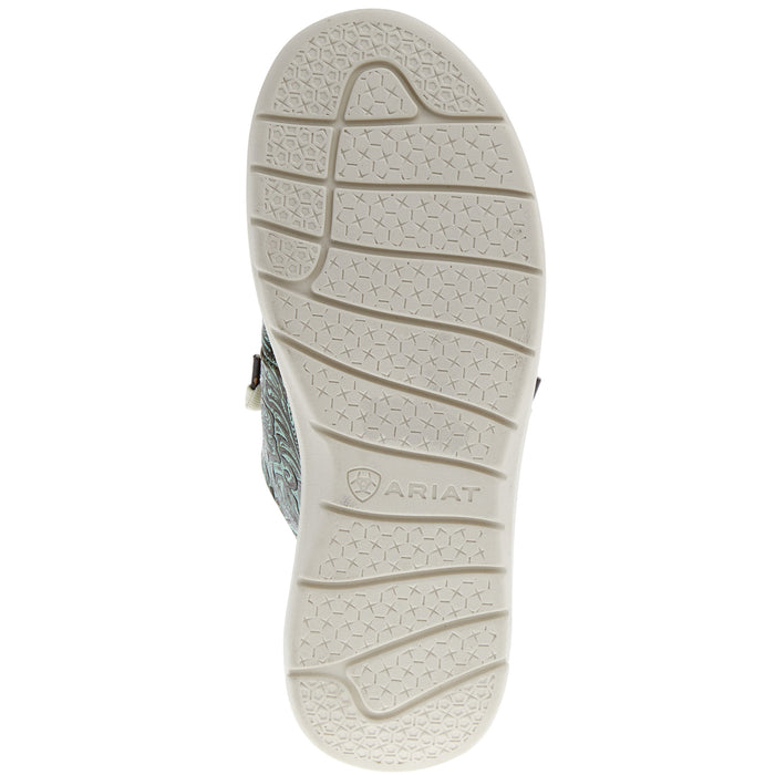 Ariat Women's Vintage Turquoise Floral Embossed Hilo Casual