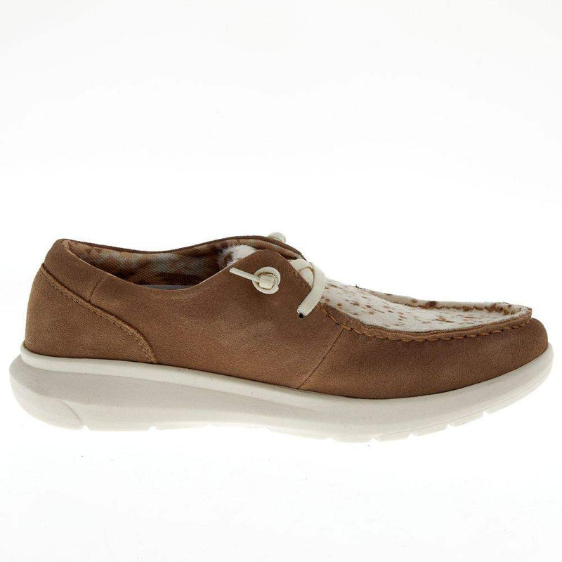 Ariat Women's Walnut Spotted Hair On Hilo Casual Shoe