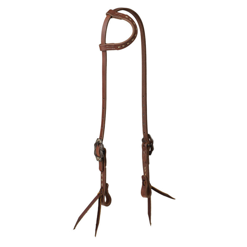 Weaver Leather Buckstitch Dusk Single Ear Headstall