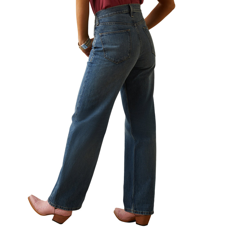 Ariat Women's Ultra High Rise Tomboy Wide Jean Moana
