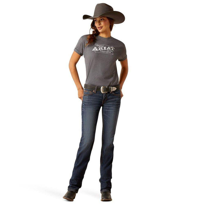 Ariat Womens R.E.A.L Low Rise Charly Straight Jean