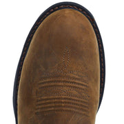 Ariat Men's Workhog XT H2O Distressed Bravo Brown Carbon Toe Work Boot