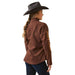 Ariat Women's Brown Team Logo Softshell Chimayo Jacket