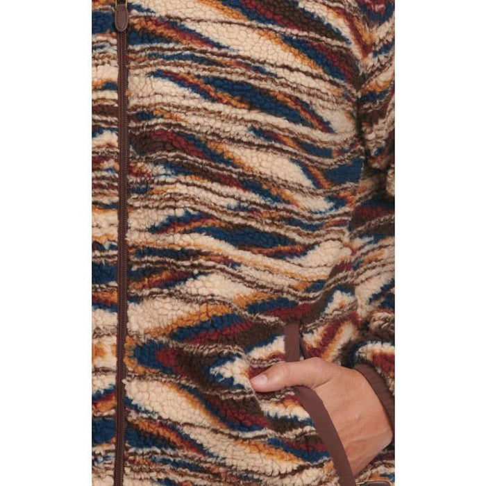 Ariat Men's Fleece Saltillo Chimayo Multicolored Zip Up Jacket