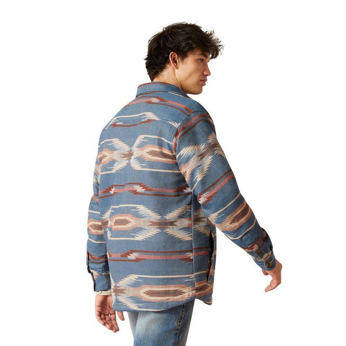 Ariat MNS RETRO CHIMAYO SHRT JKT SAILOR BLUE