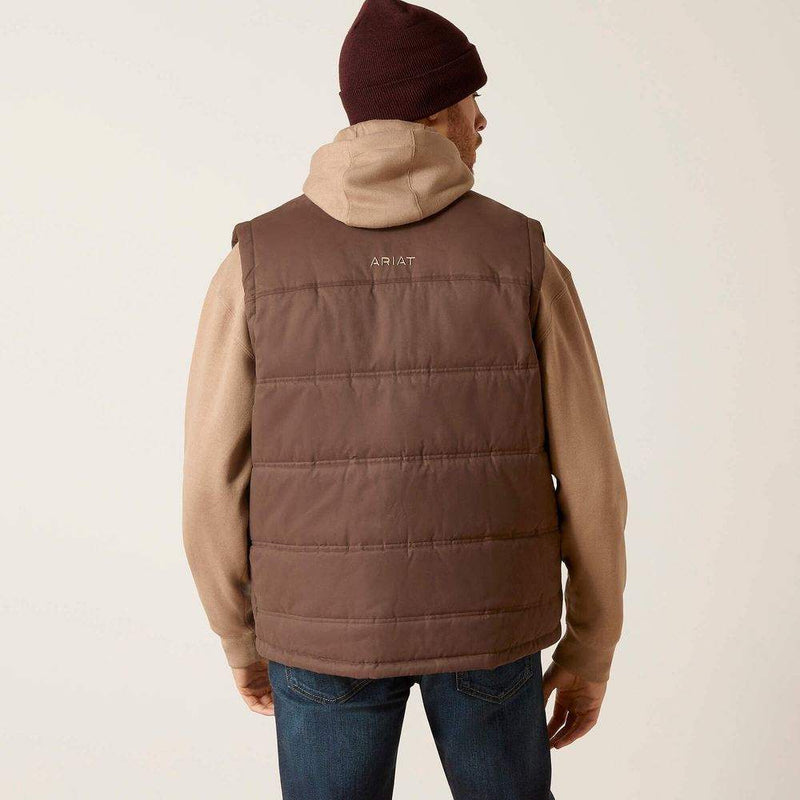 Ariat Men's Grizzly Canvas Conceal Carry Insulated Vest