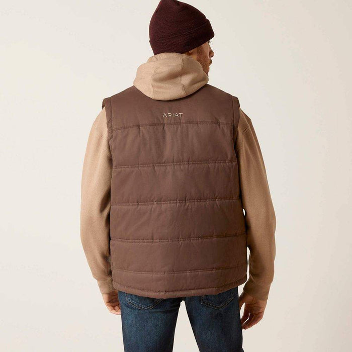 Ariat Men's Grizzly Canvas Conceal Carry Insulated Vest