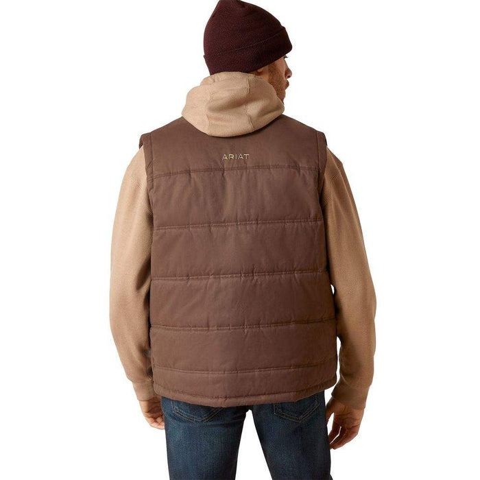 Ariat Men's Grizzly Canvas Conceal Carry Insulated Vest