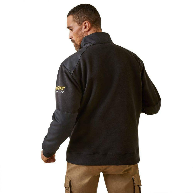 Ariat Men's Rebar Workman DuraCanvas 1/4 Zip Sweatshirt