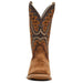 Ariat Men's Brushrider Suntan Roughout 13in Rusty Brown Top