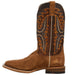 Ariat Men's Brushrider Suntan Roughout 13in Rusty Brown Top