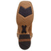 Ariat Men's Brushrider Suntan Roughout 13in Rusty Brown Top