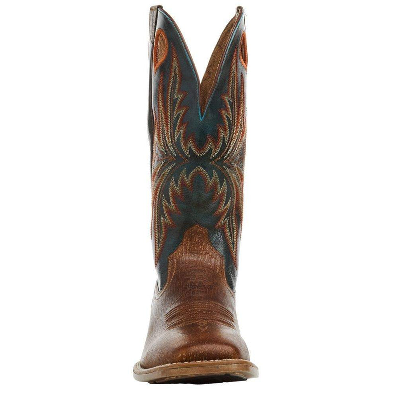 Ariat Men's Granger Ultra Brown Bark 13in Sea Green Top